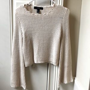Cream sweater